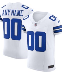 Dallas Cowboys  Vapor F.U.S.E. Elite Custom Jersey  White