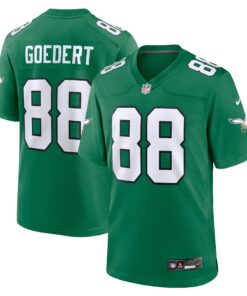 Dallas Goedert Philadelphia Eagles  Alternate Game Player Jersey  Kelly Green