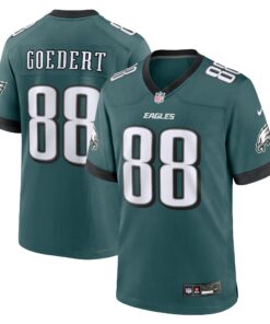 Dallas Goedert Philadelphia Eagles  Team Game Jersey  Midnight Green