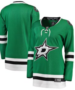 Dallas Stars Fanatics Women_s Breakaway Home Jersey  Green