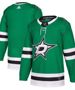 Dallas Stars Home Authentic Blank Jersey  Kelly Green