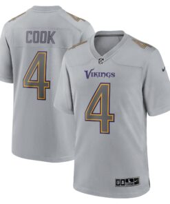 Dalvin Cook Minnesota Vikings  Atmosphere Fashion Game Jersey  Gray
