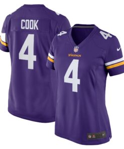 Dalvin Cook Minnesota Vikings  Women_s Player Jersey  Purple