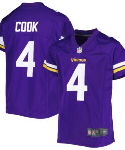 Dalvin Cook Minnesota Vikings  Youth Game Jersey  Purple