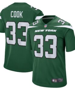 Dalvin Cook New York Jets  Game Player Jersey  Gotham Green