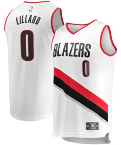 Damian Lillard Portland Trail Blazers Fanatics Fast Break Replica Jersey - Association Edition - White