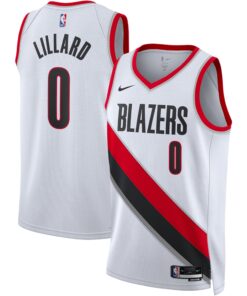 Damian Lillard Portland Trail Blazers Unisex Swingman Jersey - Association Edition - White