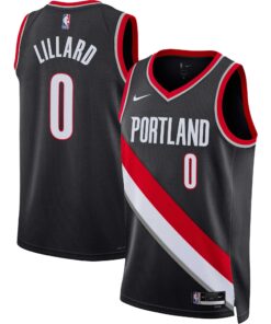 Damian Lillard Portland Trail Blazers Unisex Swingman Jersey - Icon Edition - Black