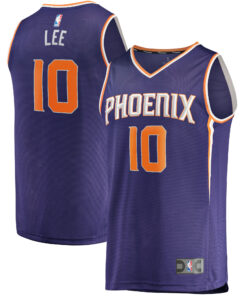 Damion Lee Phoenix Suns Fanatics Fast Break Replica Jersey - Icon Edition - Purple