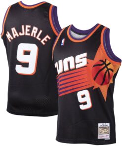 Dan Majerle Phoenix Suns Mitchell &amp Ness 199495 Hardwood Classics Swingman Jersey - Black