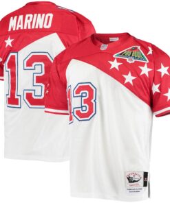 Dan Marino AFC Mitchell amp Ness 1994 Pro Bowl Authentic Jersey  WhiteRed
