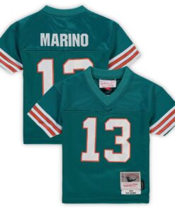 Dan Marino Miami Dolphins Mitchell amp Ness Toddler 1984 Retired Legacy Jersey  Aqua
