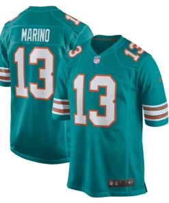 Dan Marino Miami Dolphins  Retired Player Jersey  Aqua