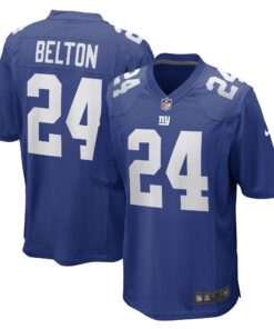 Dane Belton New York Giants  Game Player Jersey  Royal