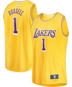 D'Angelo Russell Los Angeles Lakers Fanatics Youth Fast Break Player Jersey - Icon Edition - Gold