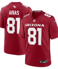 Daniel Arias Arizona Cardinals  Team Game Jersey   Cardinal