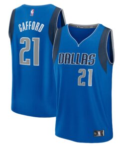 Daniel Gafford Dallas Mavericks Fanatics Youth Fast Break Player Jersey - Icon Edition - Blue
