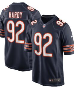 Daniel Hardy Chicago Bears  Team Game Jersey   Navy
