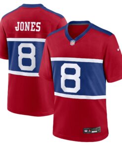 Daniel Jones New York Giants  Alternate Player Game Jersey  Century Red 1