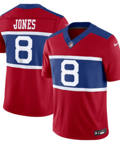 Daniel Jones New York Giants  Alternate Vapor F.U.S.E. Limited Jersey  Century Red
