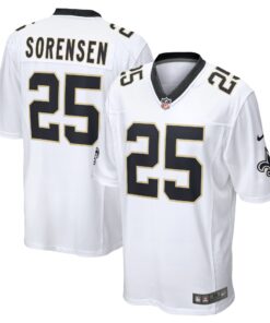 Daniel Sorensen New Orleans Saints  Player Game Jersey  White