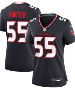 Danielle Hunter Houston Texans  Women_s Team Game Jersey   Navy