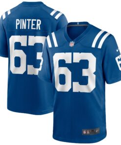 Danny Pinter Indianapolis Colts  Game Jersey  Royal