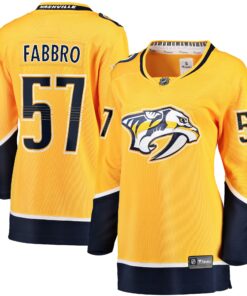 Dante Fabbro Nashville Predators Fanatics Women_s Home Breakaway Player Jersey  Gold