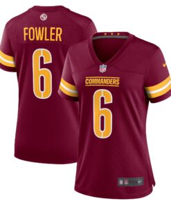 Dante Fowler Jr. Washington Commanders  Women_s Game Jersey   Burgundy