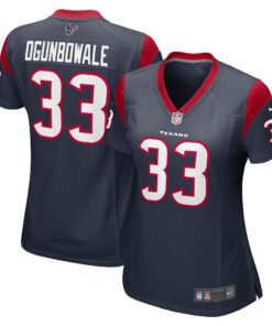 Dare Ogunbowale Houston Texans  Women_s Game Player Jersey  Navy 1