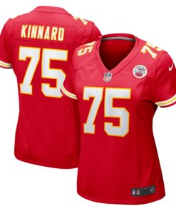 Darian Kinnard Kansas City Chiefs  Women_s Game Player Jersey  Red
