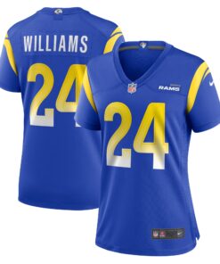Darious Williams Los Angeles Rams  Women_s Team Game Jersey   Royal