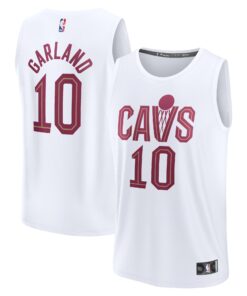 Darius Garland Cleveland Cavaliers Fanatics Fast Break Replica Player Jersey - Association Edition - White