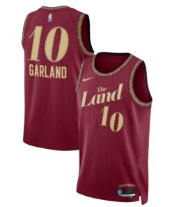 Darius Garland Cleveland Cavaliers Unisex 202324 Swingman Jersey - Wine - City Edition