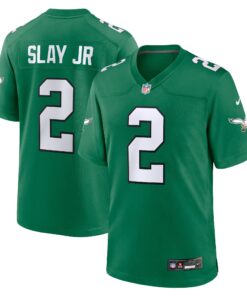 Darius Slay Philadelphia Eagles  Alternate Game Player Jersey  Kelly Green