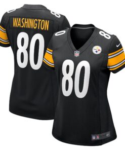 Darnell Washington Pittsburgh Steelers  Women_s  Game Jersey   Black 1