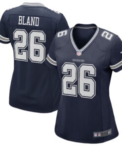 DaRon Bland Dallas Cowboys  Women_s Game Jersey  Navy