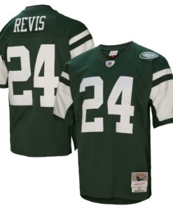 Darrelle Revis New York Jets Mitchell amp Ness Legacy Replica Jersey  Green