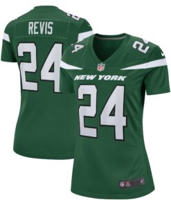 Darrelle Revis New York Jets  Women_s Retired Player Game Jersey  Gotham Green