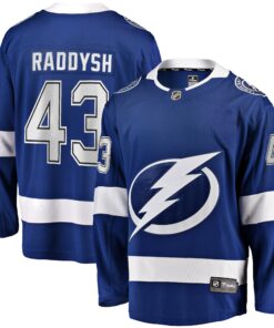 Darren Raddysh Tampa Bay Lightning Fanatics Home Premier Breakaway Player Jersey  Blue