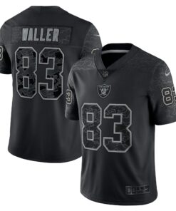Darren Waller Las Vegas Raiders  RFLCTV Limited Jersey  Black