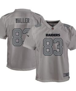 Darren Waller Las Vegas Raiders  Youth Atmosphere Game Jersey  Gray