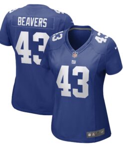 Darrian Beavers New York Giants  Women_s Game Player Jersey  Royal