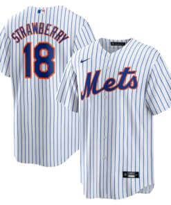 Darryl Strawberry New York MetsHome Replica Player Jersey  White