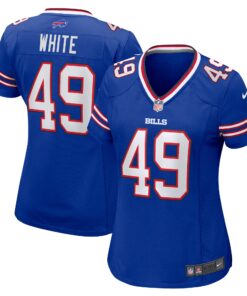 DaShaun White Buffalo Bills  Women_s Team Game Jersey  Royal