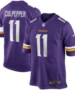 Daunte Culpepper Minnesota Vikings  Game Retired Player Jersey  Purple