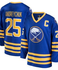Dave Andreychuk Buffalo Sabres Fanatics Breakaway Retired Player Jersey  Royal
