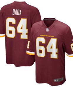 David Bada Washington Football Team  Game Player Jersey  Burgundy
