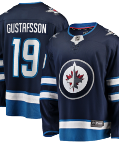 David Gustafsson Winnipeg Jets Fanatics Home Premier Breakaway Player Jersey  Navy.png