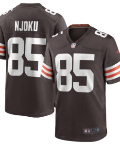 David Njoku Cleveland Browns  Game Player Jersey  Brown